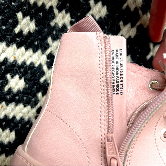 Girl toddler 10.5 H&M pink boots - Picture 4 of 4